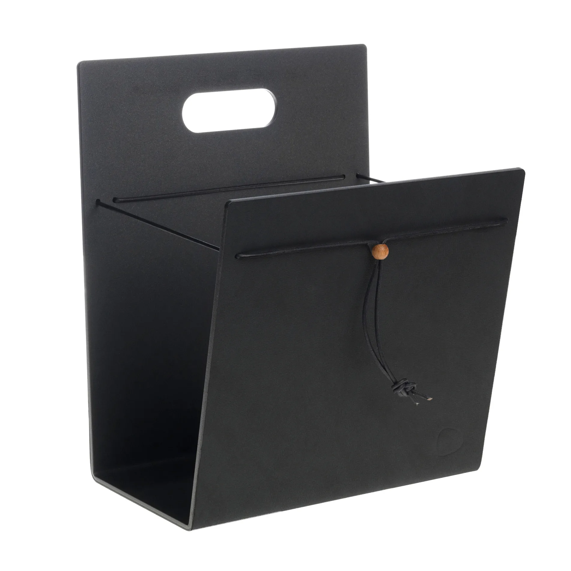 Magazine Holder Nupo, M, Black-anthracite LIND DNA