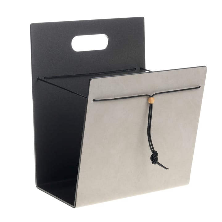 Magazine Holder Nupo, M - Light grey-anthracite - LIND DNA