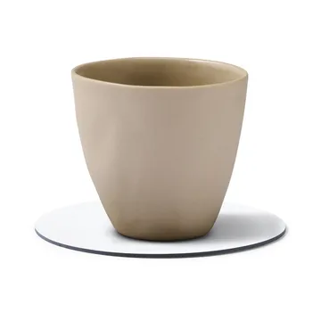 Nupo lasinalunen circle - Puhdas valkoinen - LIND DNA