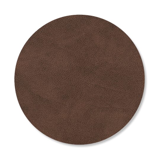 Nupo lasinalunen circle - tummanruskea - LIND DNA
