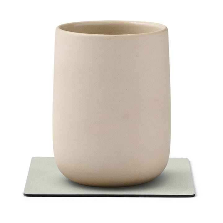 Nupo lasinalunen square, metallic (kivenharmaa) LIND DNA