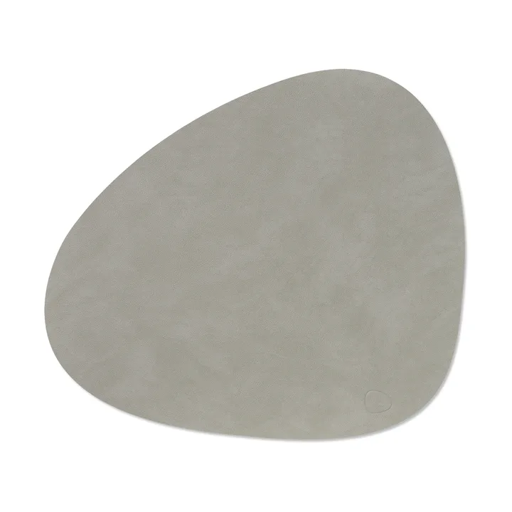 Nupo pöytätabletti curve L - Vaaleanharmaa, 44x37 cm - LIND DNA