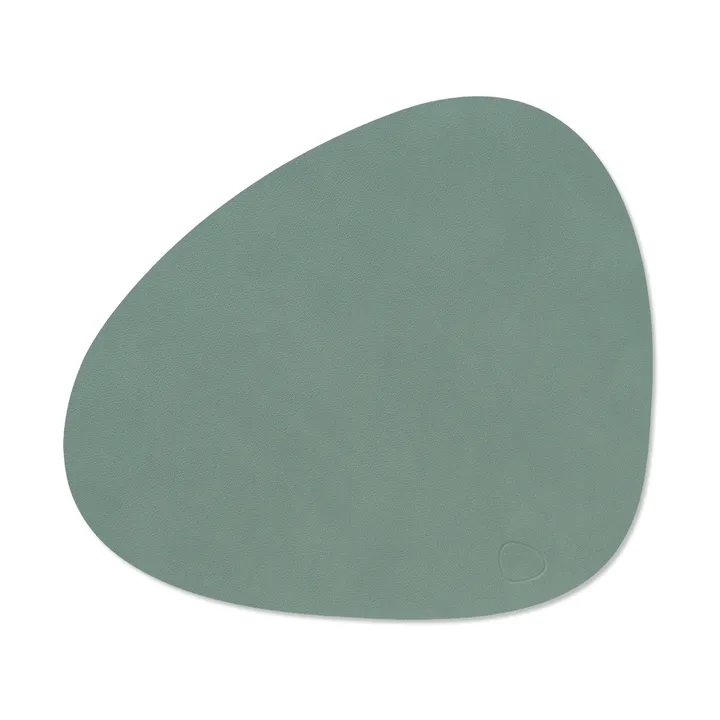 Nupo pöytätabletti curve M - Pastel green, 35x31 cm - LIND DNA