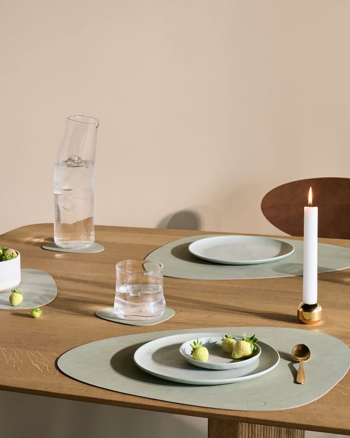 Nupo pöytätabletti käännettävä curve L 1 kpl, Dark green-olive green LIND DNA