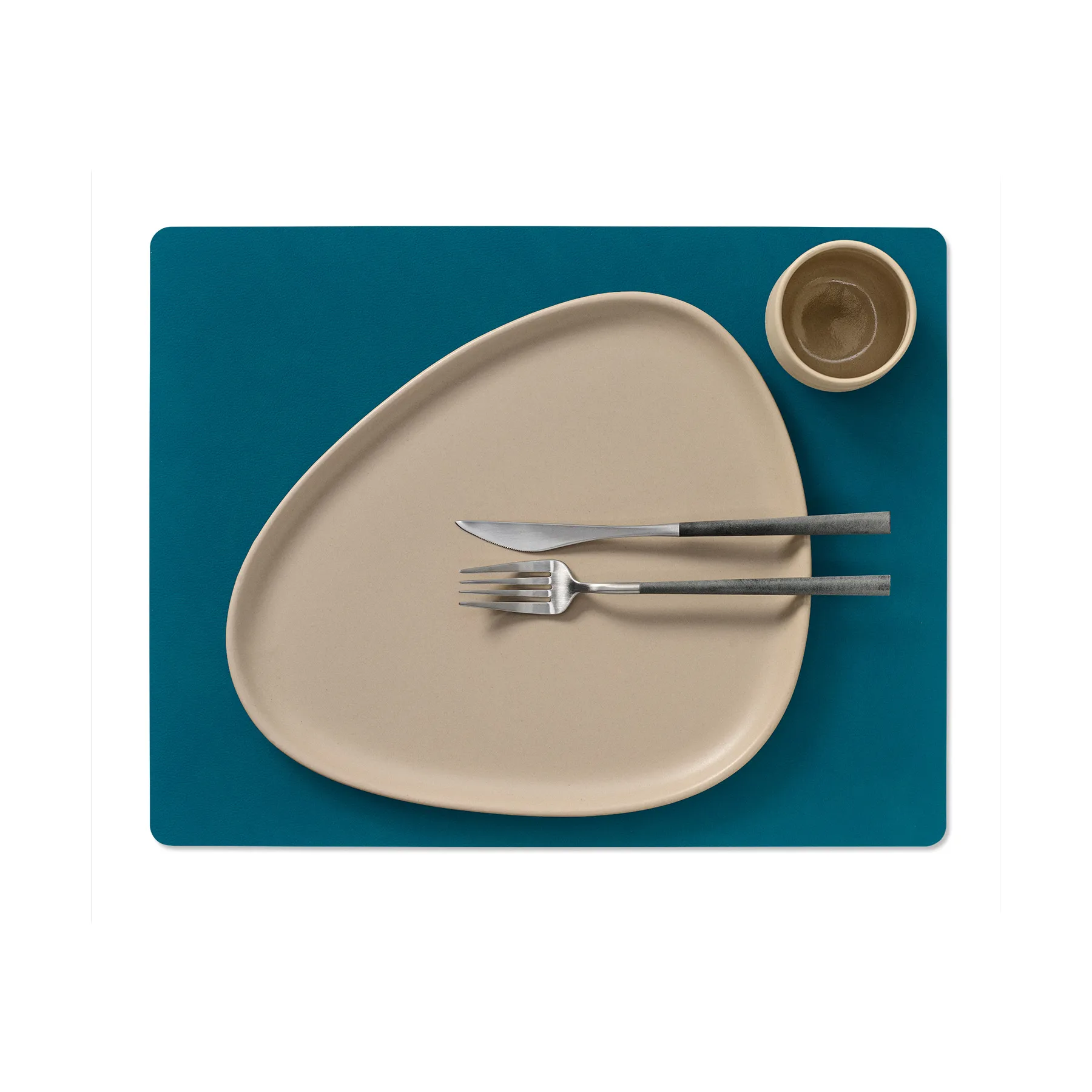 Nupo pöytätabletti kaksipuolinen square L 1 kpl, Midnight blue-petrol LIND DNA