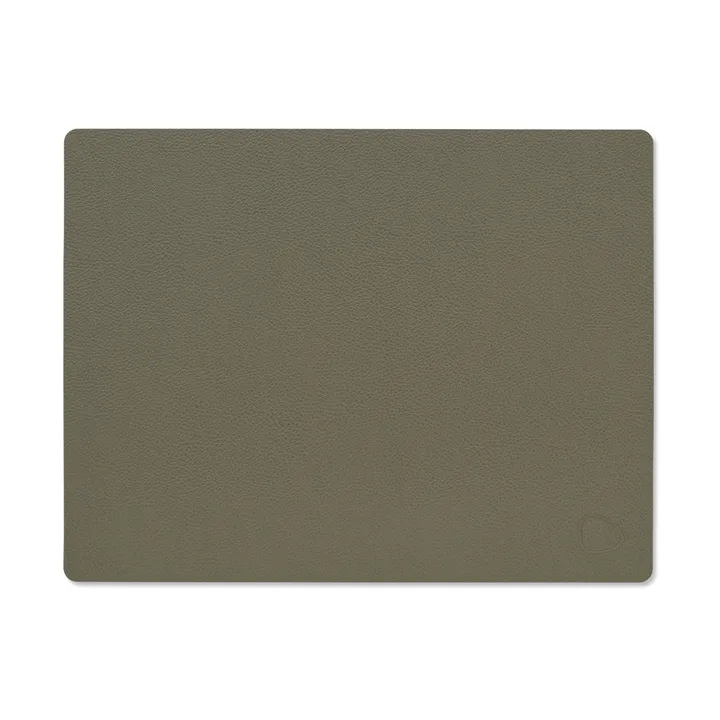Serene pöytätabletti square M 26,5 x3 4,5 cm - Moss, 26,5x34,5 cm - LIND DNA