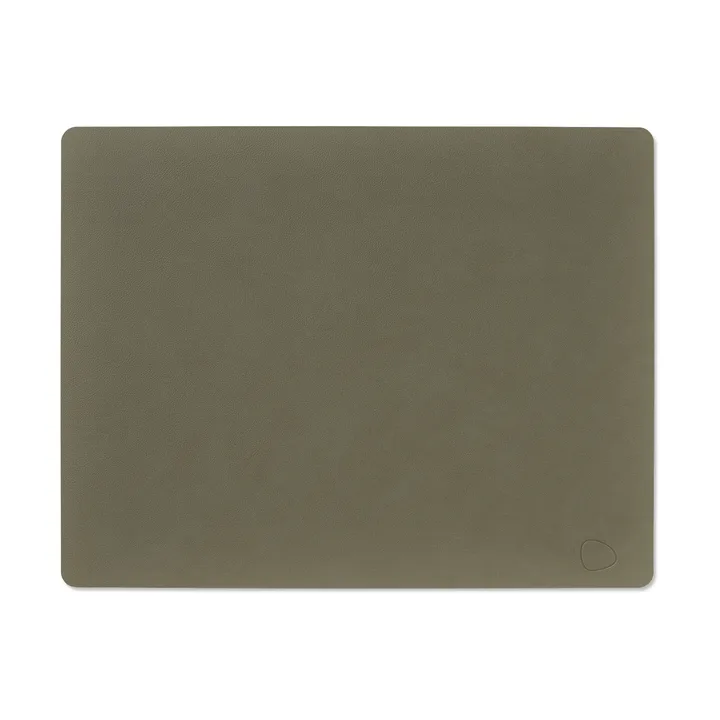 Square Nupo -pöytätabletti 35x45 cm - Army green, 45x35 cm - LIND DNA