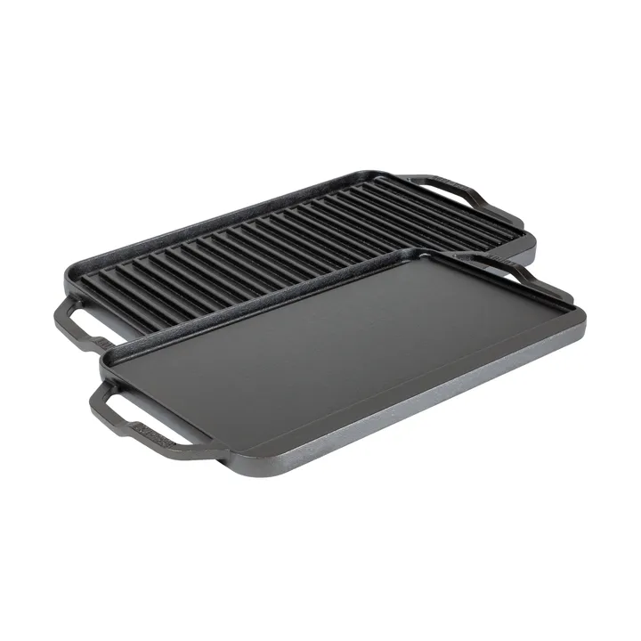 Chef collection käännettävä paisto- ja grillitaso - 50x25 cm - Lodge