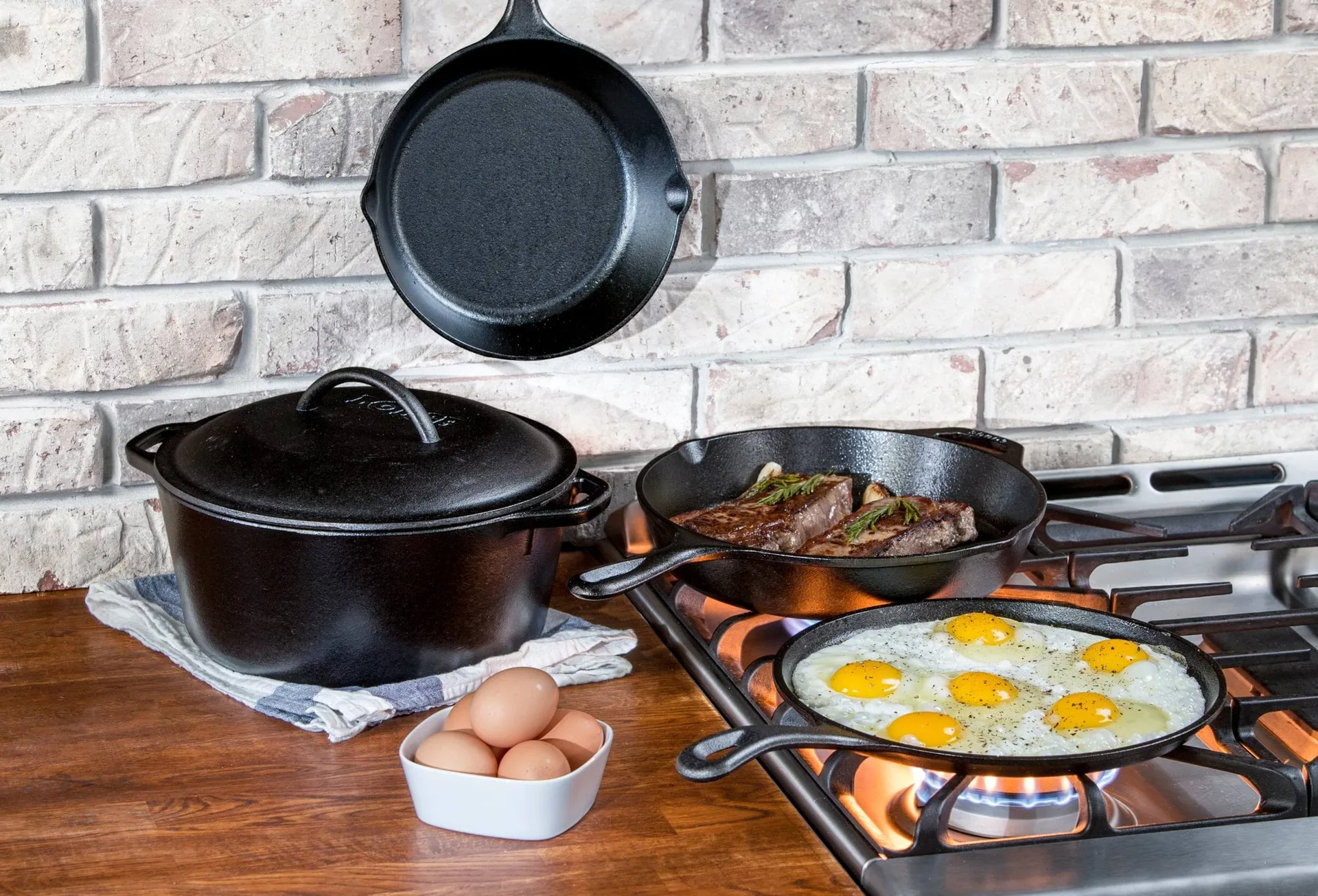 Classic collection crêpes-/pannukakkupannu, Ø27 cm Lodge