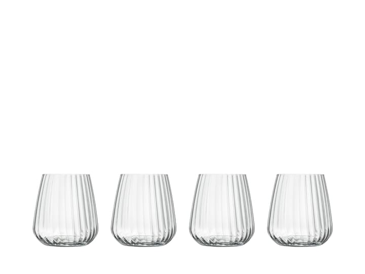 Vesilasit Optica 4-pakkaus - 45 cl - Luigi Bormioli
