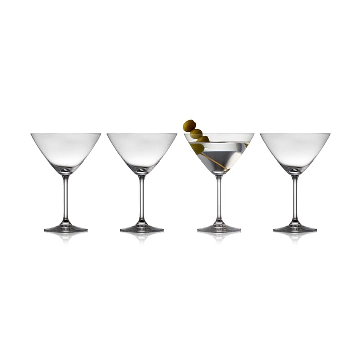 Juvel martinilasi 28 cl 4-pakkaus, Kristalli Lyngby Glas