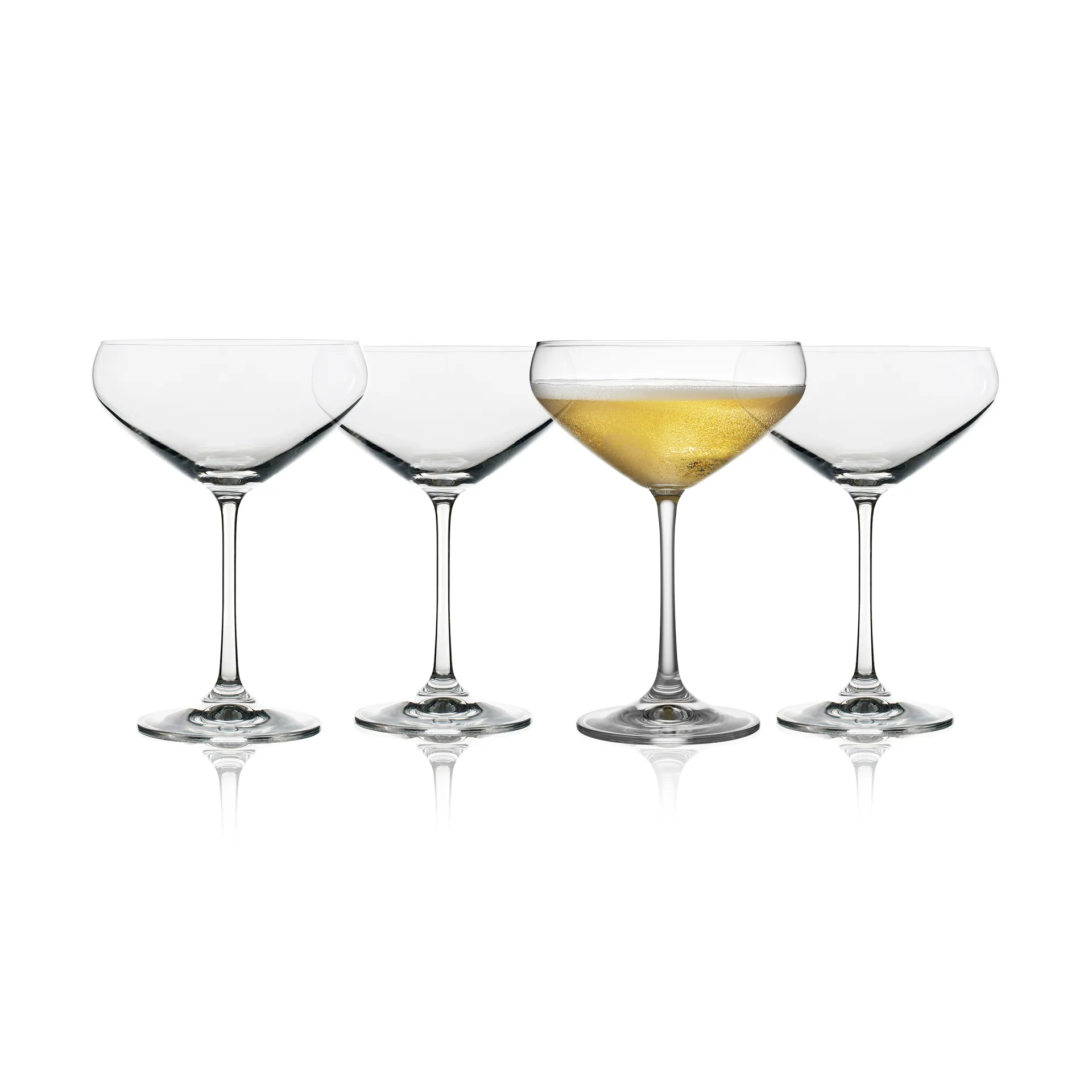 Juvel samppanjalasi coupe 34 cl 4-pakkaus, Kristalli Lyngby Glas