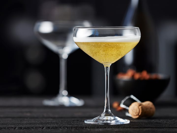 Juvel samppanjalasi coupe 34 cl 4-pakkaus, Kristalli Lyngby Glas