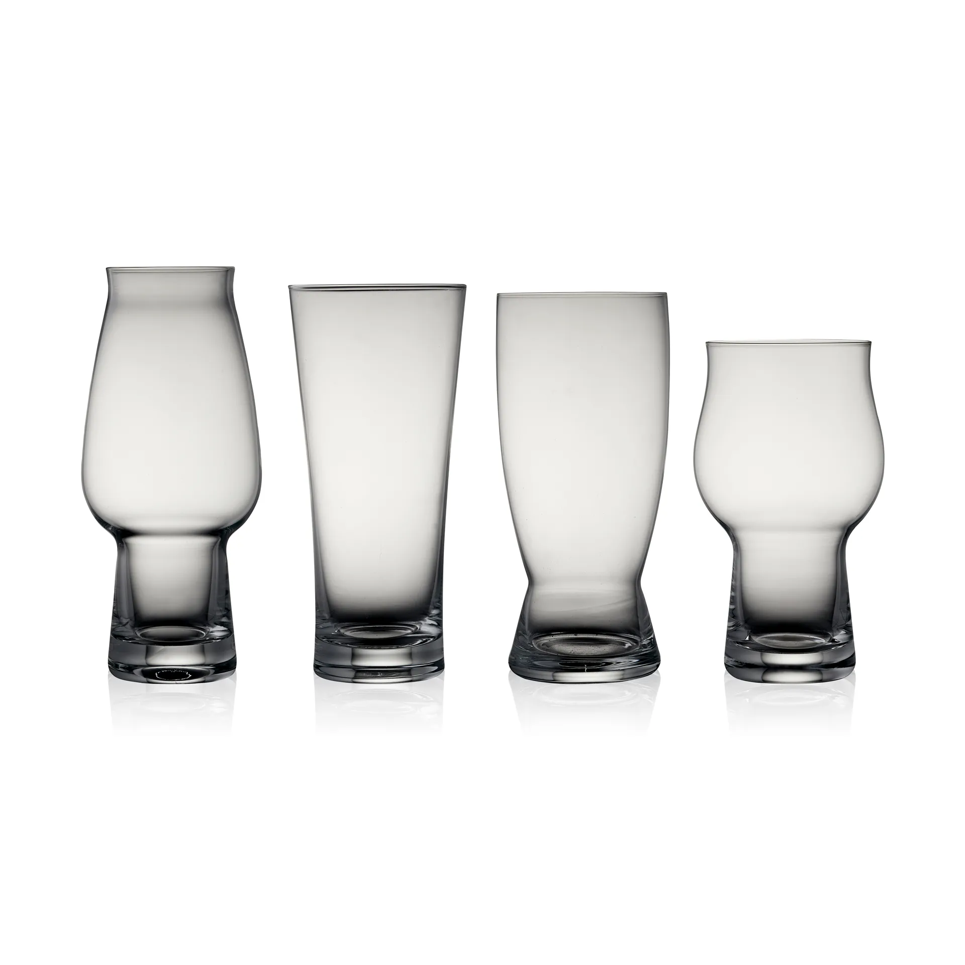 Lyngby Glas -olutlasi setti 4 osaa, Kristalli Lyngby Glas