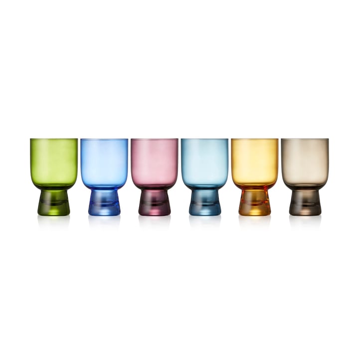 Lyngby Glas tumbler-lasi 30 cl 6-pakkaus, Mix Lyngby Glas