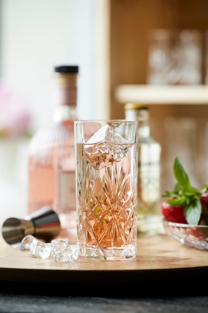 Melodia highball-lasi 36 cl 6-pakkaus, Kristalli Lyngby Glas