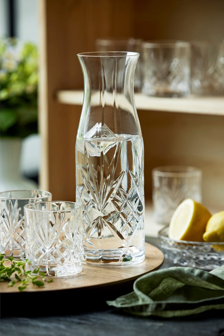 Melodia karahvi ja vesilasi 7 osaa, Kristalli Lyngby Glas