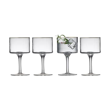 Palermo Gold gin & tonic -lasi 32 cl 4-pakkaus - Kirkas-kulta - Lyngby Glas