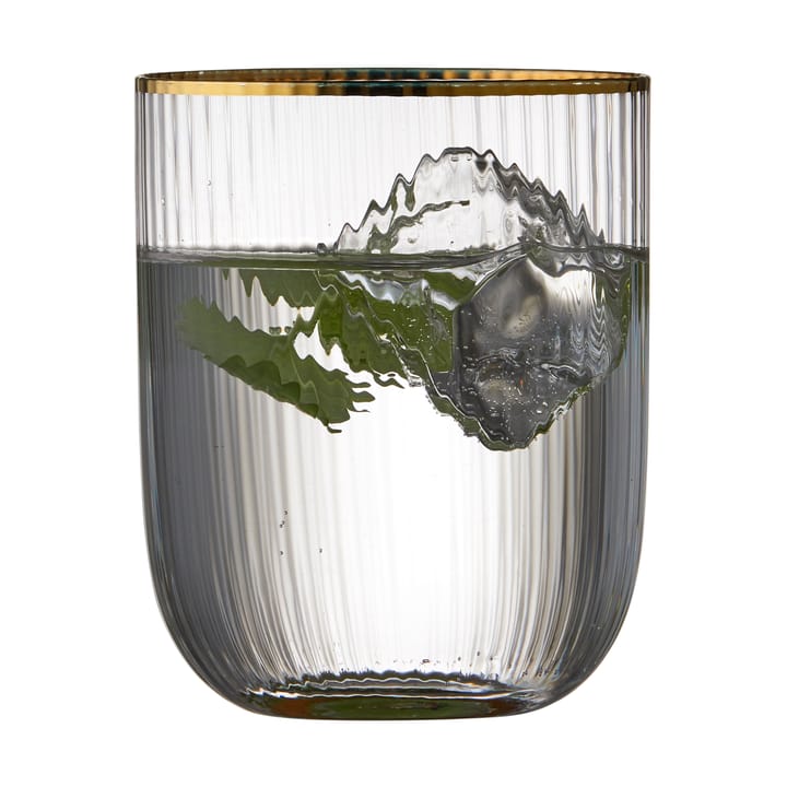 Palermo Gold tumbler-lasi 35 cl 4-pakkaus, Kirkas-kulta Lyngby Glas