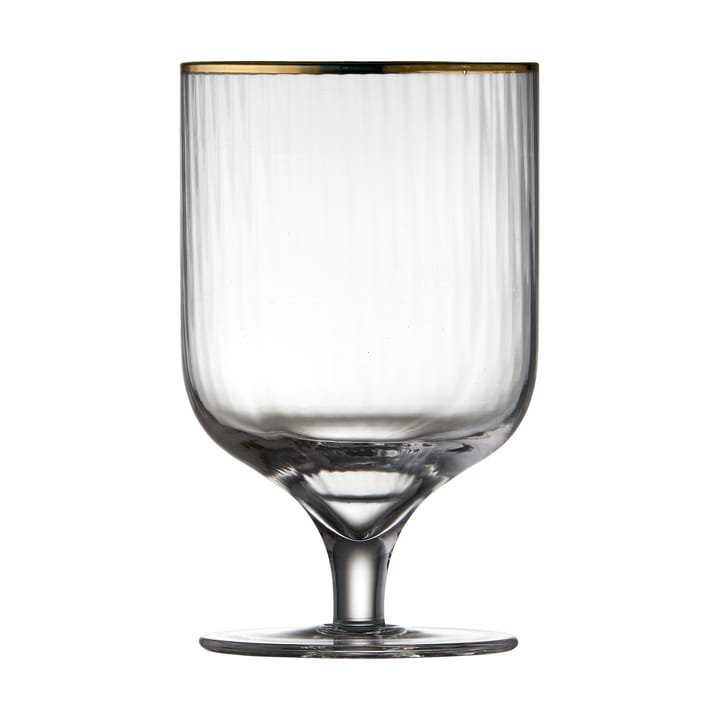 Palermo Gold -viinilasi 30 cl 4-pakkaus, Kirkas-kulta Lyngby Glas