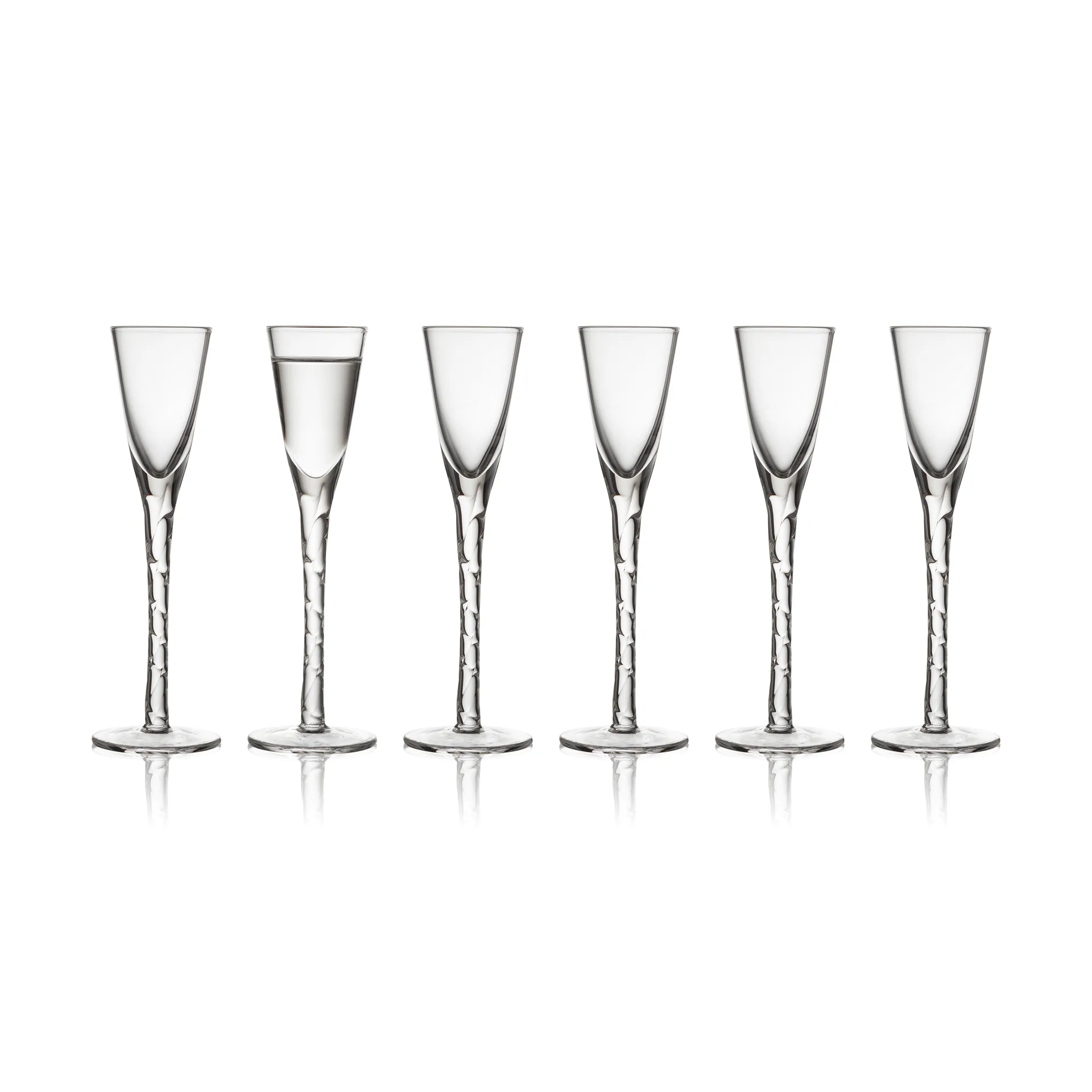 Paris snapsilasi 2,5 cl 6-pakkaus, Kirkas Lyngby Glas