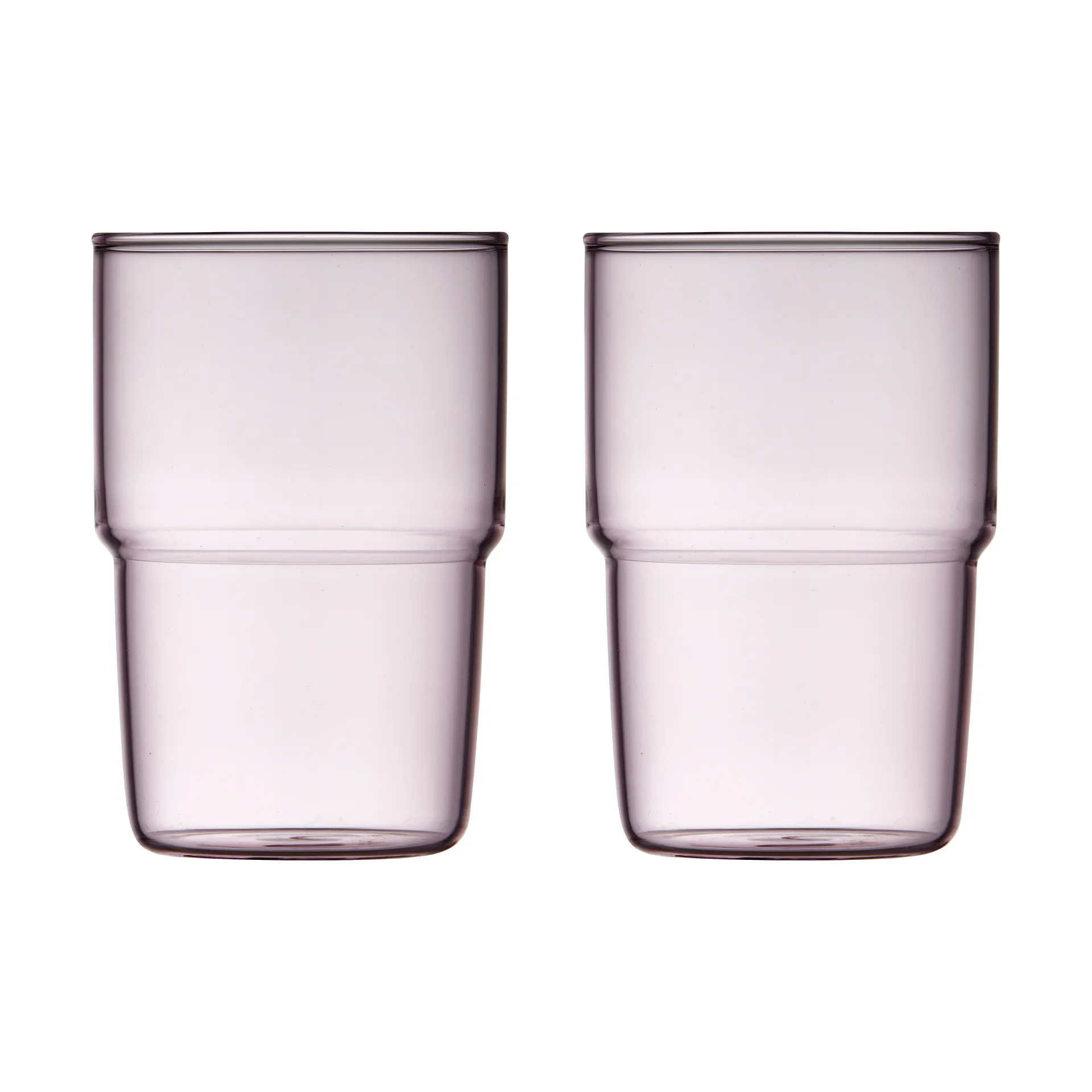 Torino juomalasi 40 cl 2-pakkaus, Pink Lyngby Glas