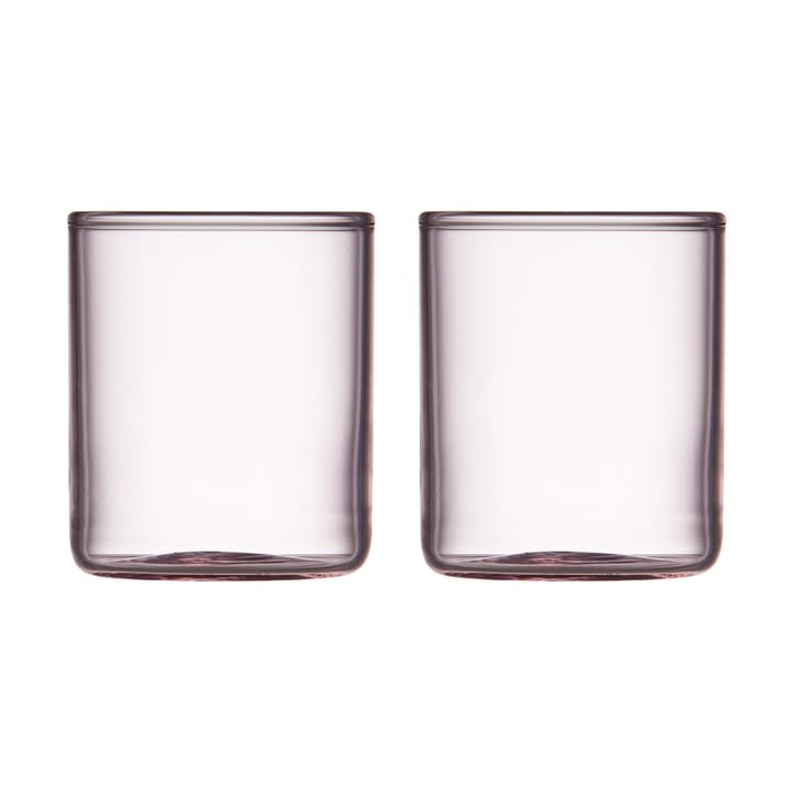 Torino shottilasi 6 cl 2-pakkaus - Pink - Lyngby Glas