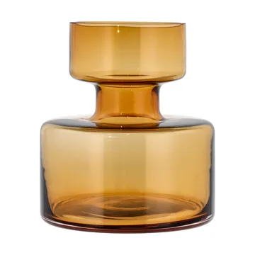 Tubular maljakko lasi 20 cm - Amber - Lyngby Glas