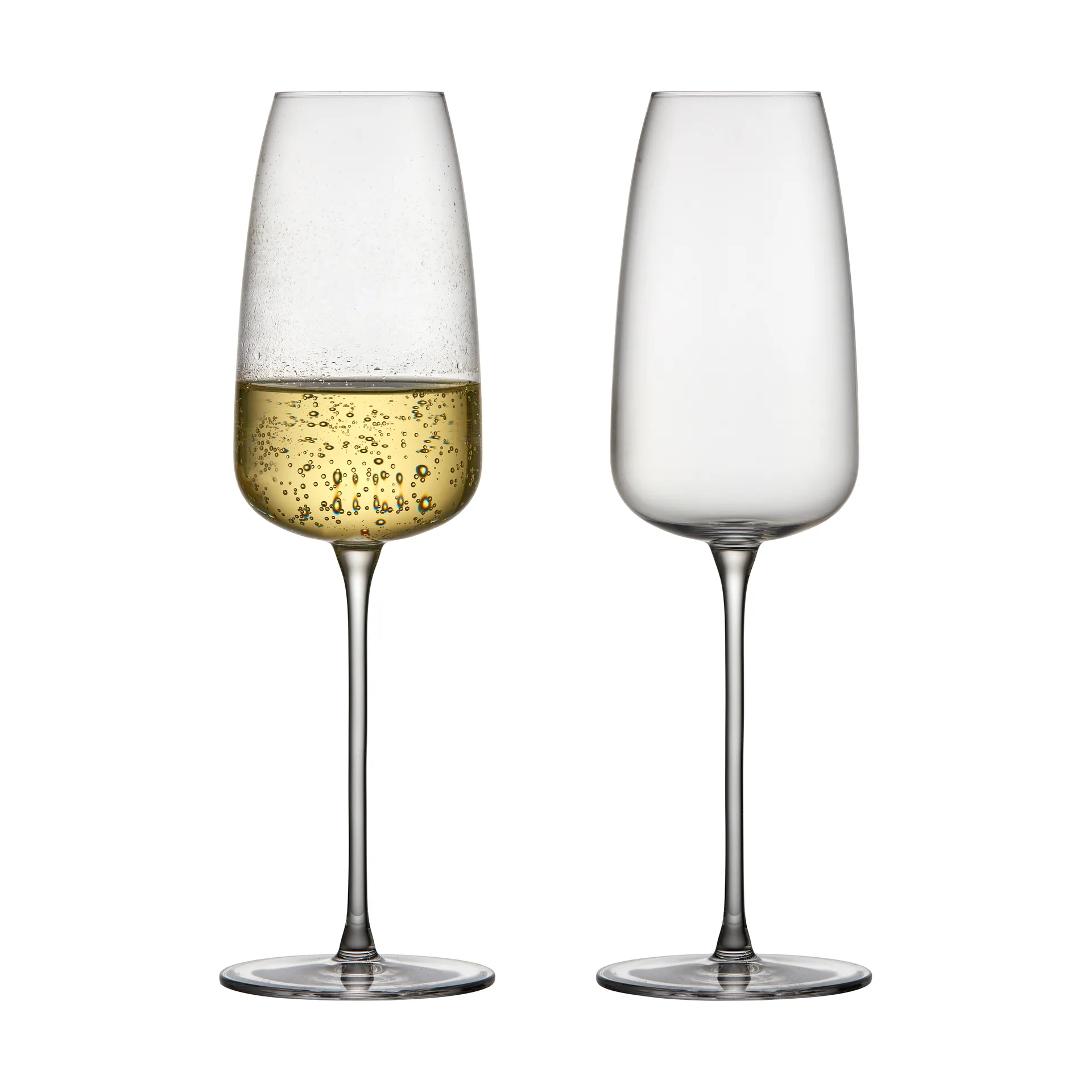 Veneto samppanjalasi 36 cl 2-pakkaus, Clear Lyngby Glas