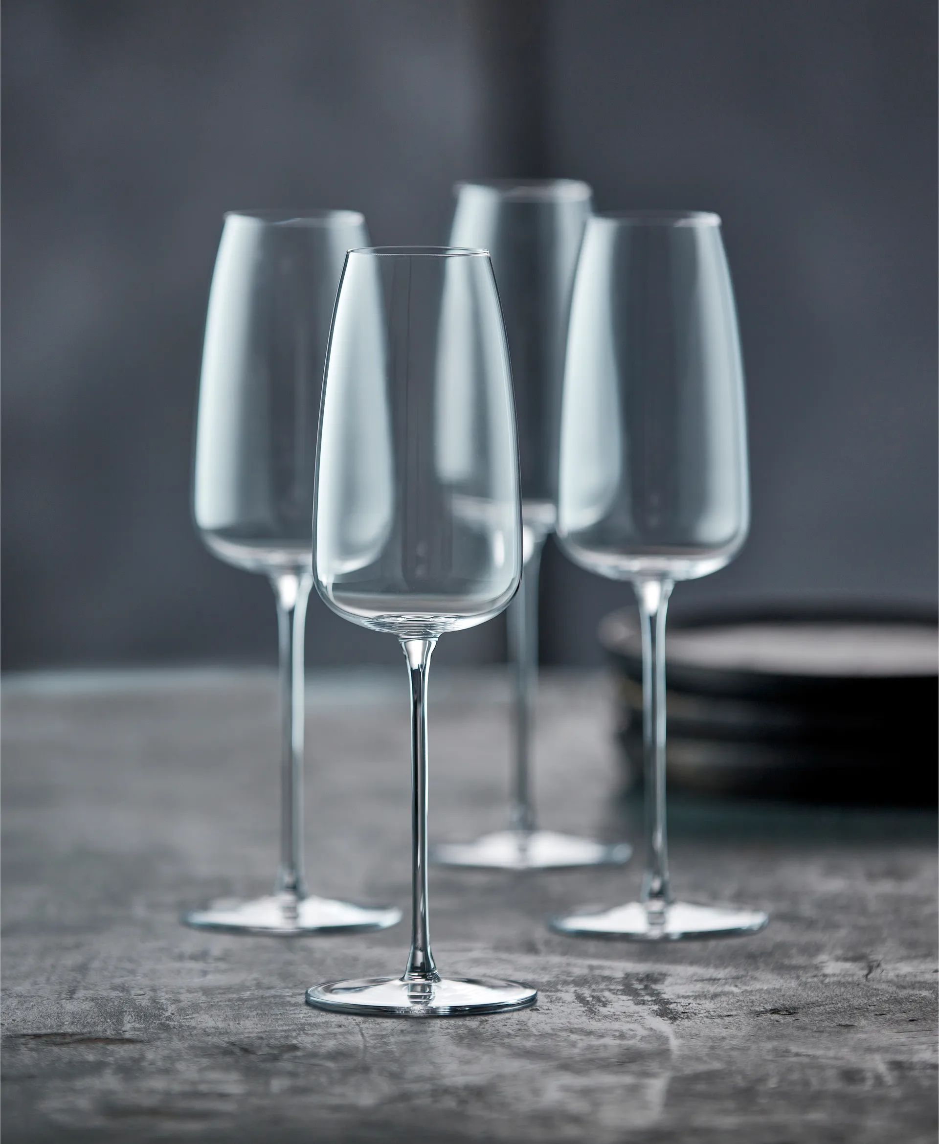 Veneto samppanjalasi 36 cl 2-pakkaus, Clear Lyngby Glas
