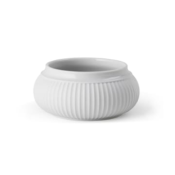 Curve kynttilänjalka Ø11 cm - Valkoinen - Lyngby Porcelæn