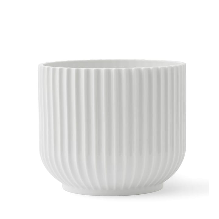 Lyngby kukkaruukku valkoinen - Ø14,5 cm - Lyngby Porcelæn