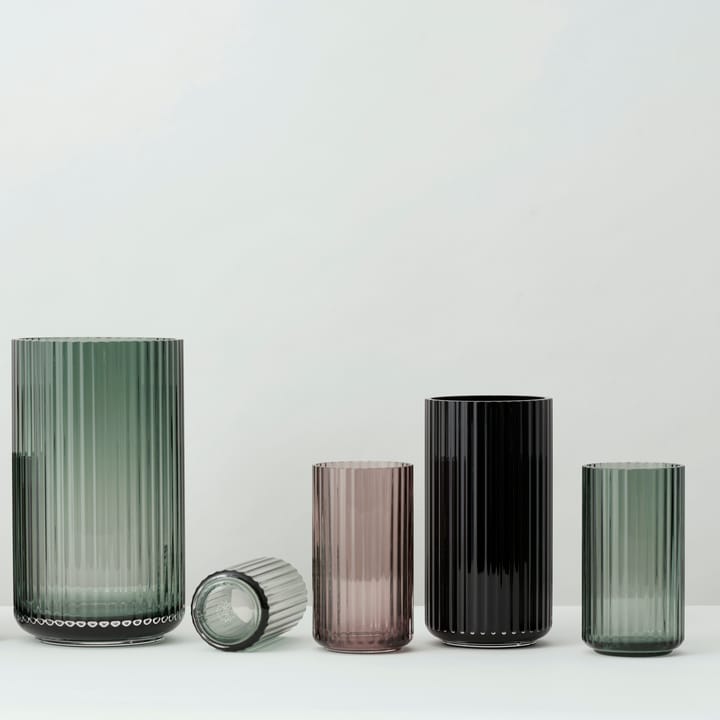 Lyngby lasimaljakko, burgundy, 20 cm Lyngby Porcelæn