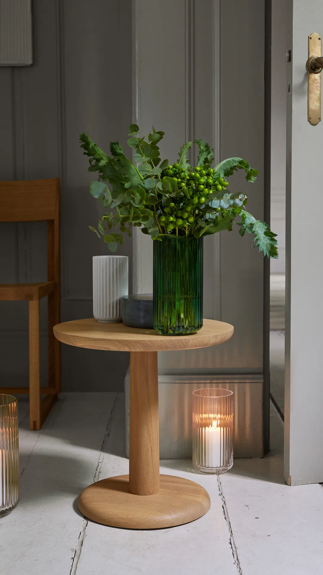 Lyngby maljakko kirkas lasi, 25 cm Lyngby Porcelæn