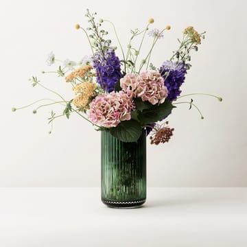 Lyngby maljakko lasi Copenhagen green - 31 cm - Lyngby Porcelæn