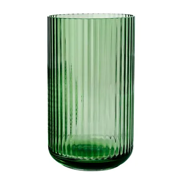 Lyngby maljakko lasi Copenhagen green - 38 cm - Lyngby Porcelæn