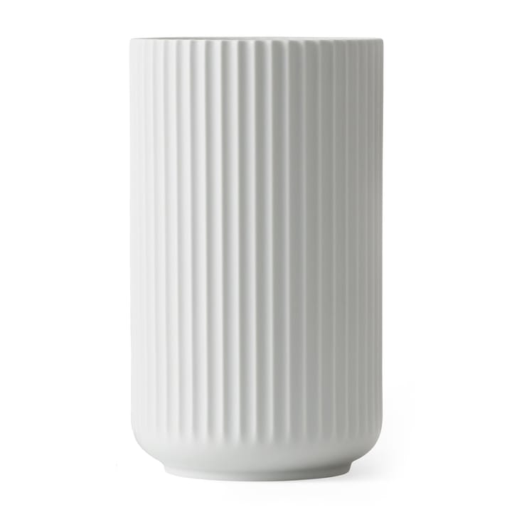 Lyngby maljakko valkoinen matta - 25 cm - Lyngby Porcelæn