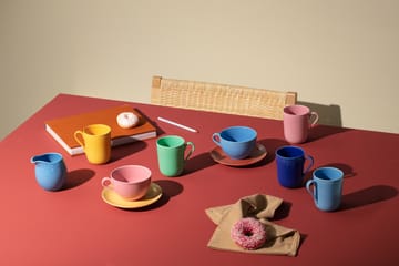 Rhombe kahvallinen muki 33 cl - Vihreä - Lyngby Porcelæn