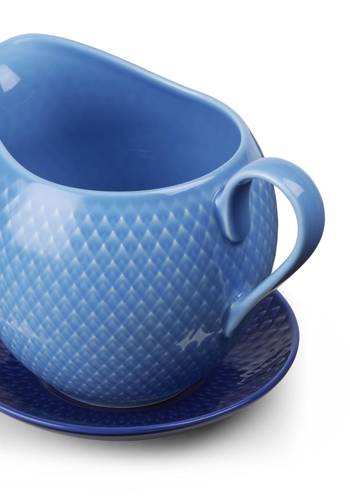Rhombe kastikekannu, 67 cl, Sininen Lyngby Porcelæn