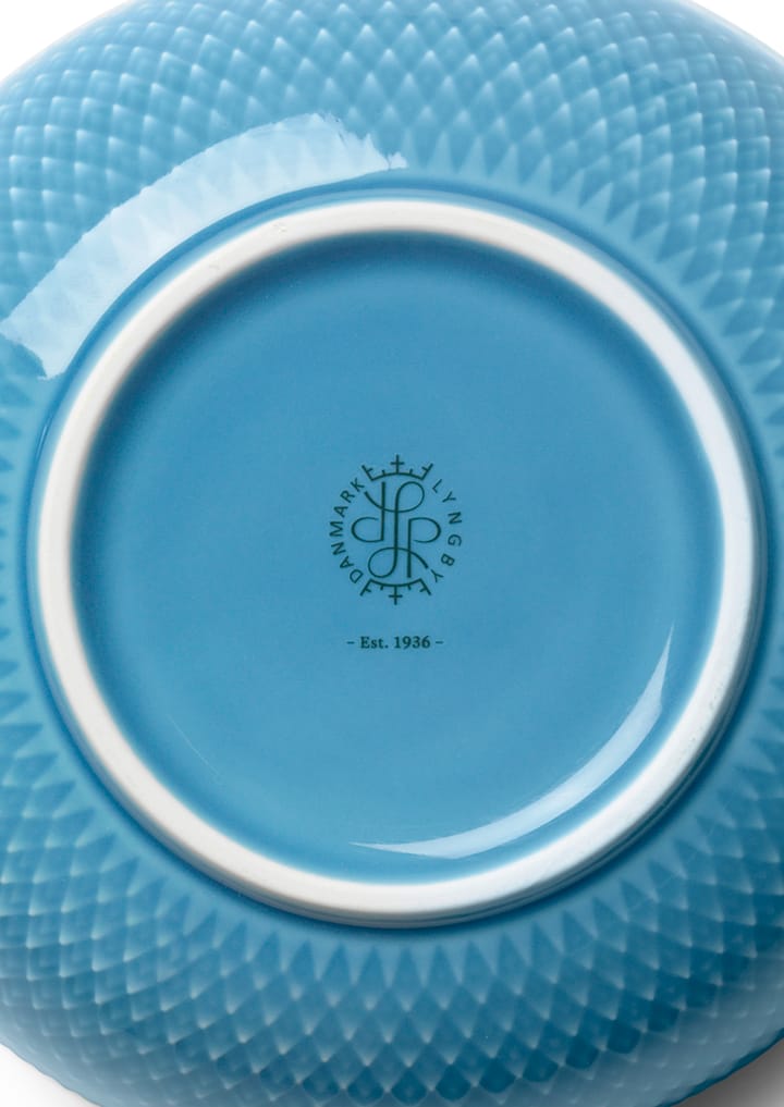 Rhombe kulho Ø 15,5 cm, Sininen Lyngby Porcelæn
