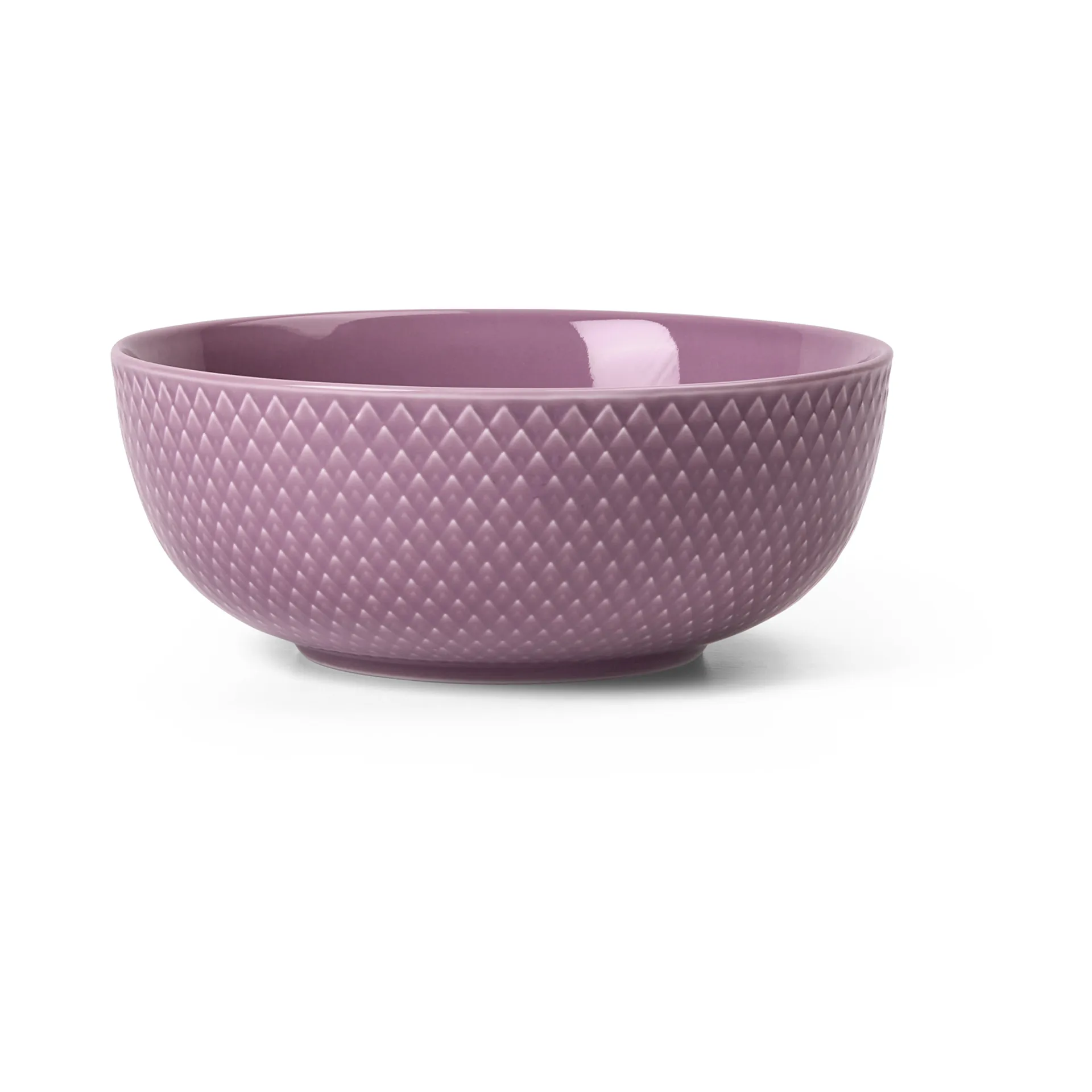 Rhombe kulho Ø 15,5 cm, Violetti Lyngby Porcelæn
