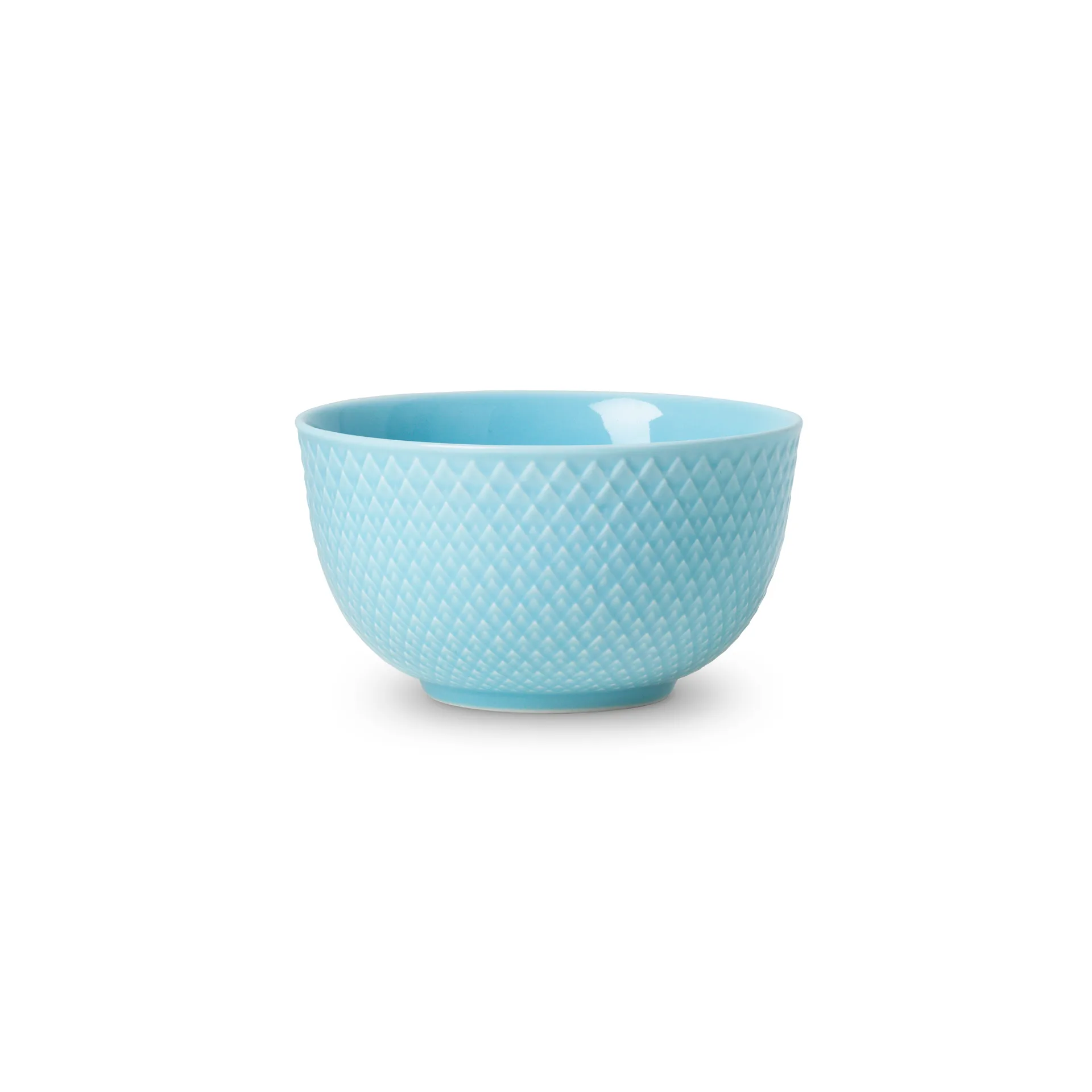 Rhombe kulho 32 cl, Turkoosi Lyngby Porcelæn