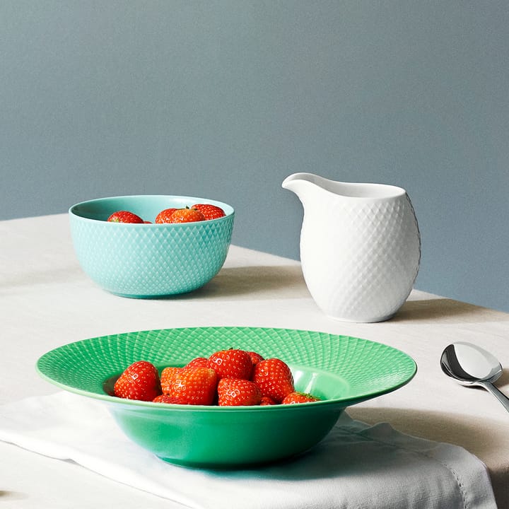 Rhombe kulho 50 cl, Aqua Lyngby Porcelæn