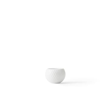 Rhombe kynttilälyhty Ø 6,5 cm 2-pakkaus - Valkoinen - Lyngby Porcelæn
