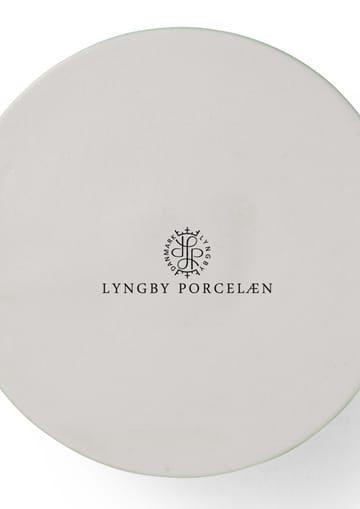 Rhombe kynttilänjalka 3 cm - Vihreä - Lyngby Porcelæn