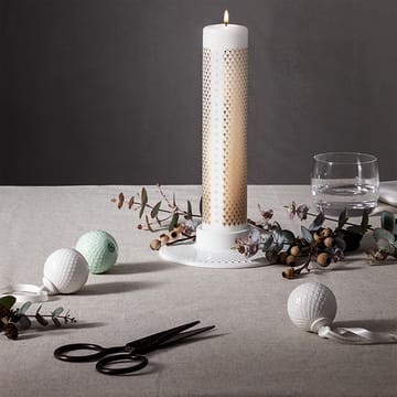 Rhome pöytäkynttilänjalka  - Valkoinen - Lyngby Porcelæn