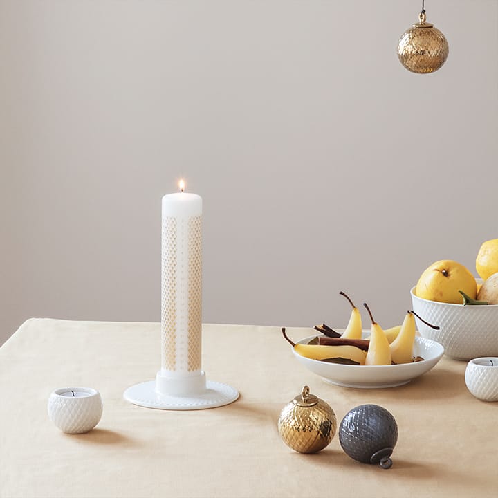 Rhome pöytäkynttilänjalka , Valkoinen Lyngby Porcelæn