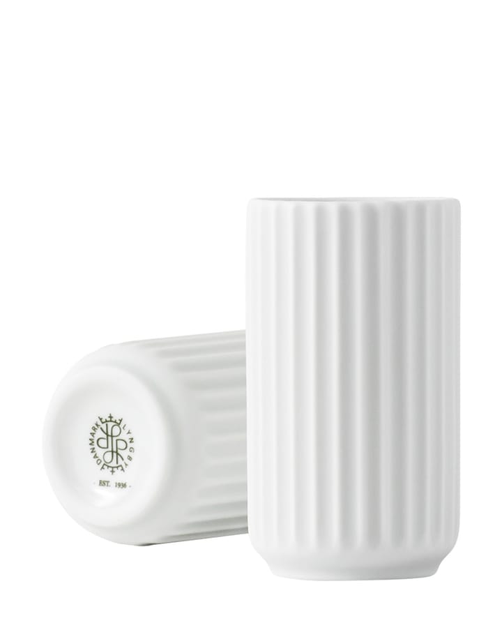 Vaasi posliini 6 cm, Valkea Lyngby Porcelæn