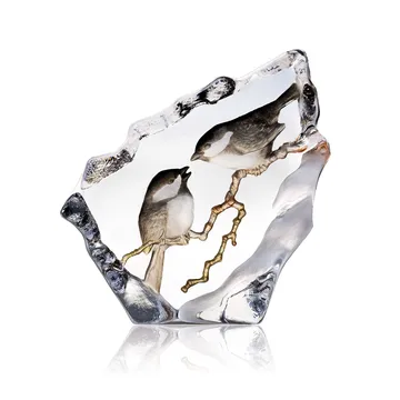 Entitor lasiveistos - 16x16,5 cm - Målerås Glasbruk