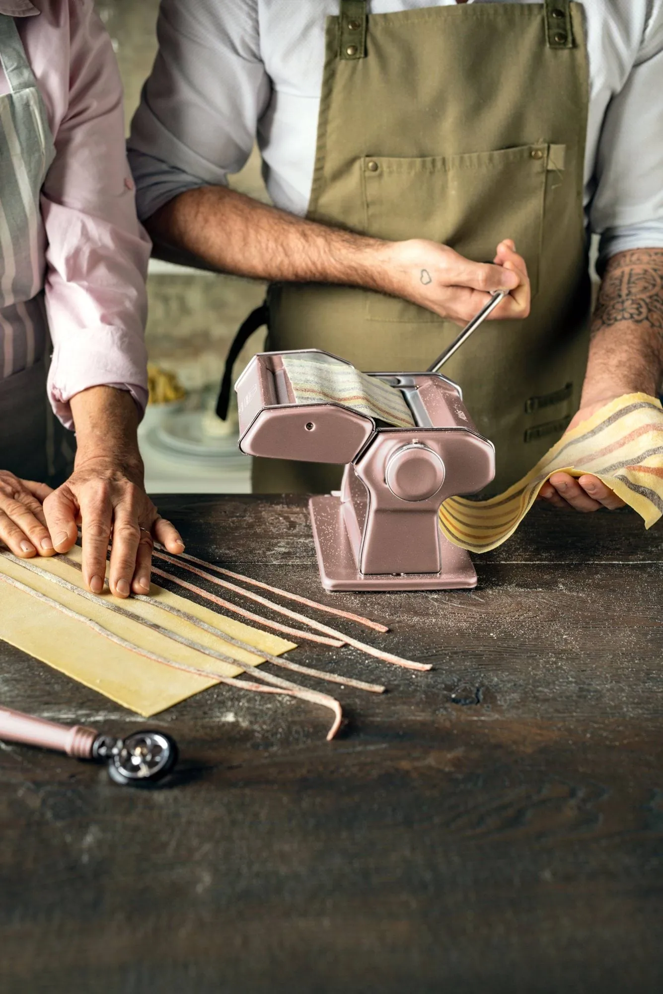 Marcato Atlas 150+ pastakone, Powder pinkki Marcato